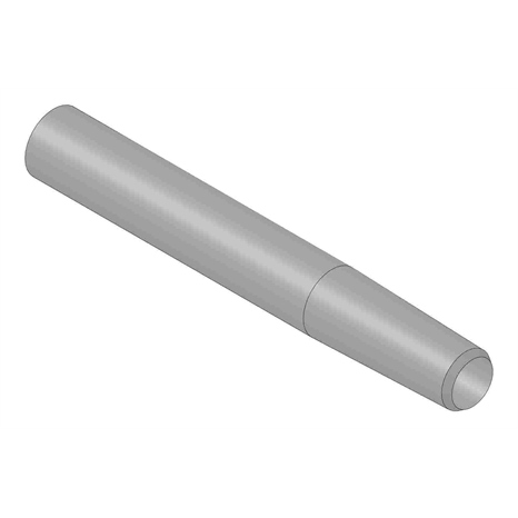 6) 5/8 Inch Hollow Tube Tine Heavy Duty 5.5" Long (140mm)
